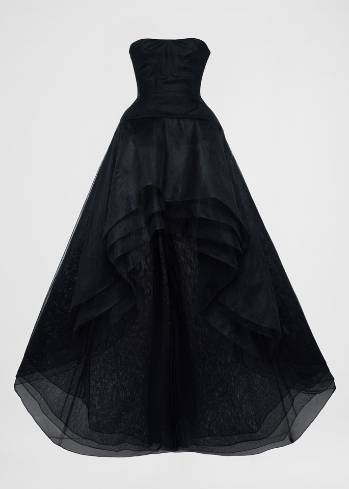 DEL CORE: BUSTIER GOWN