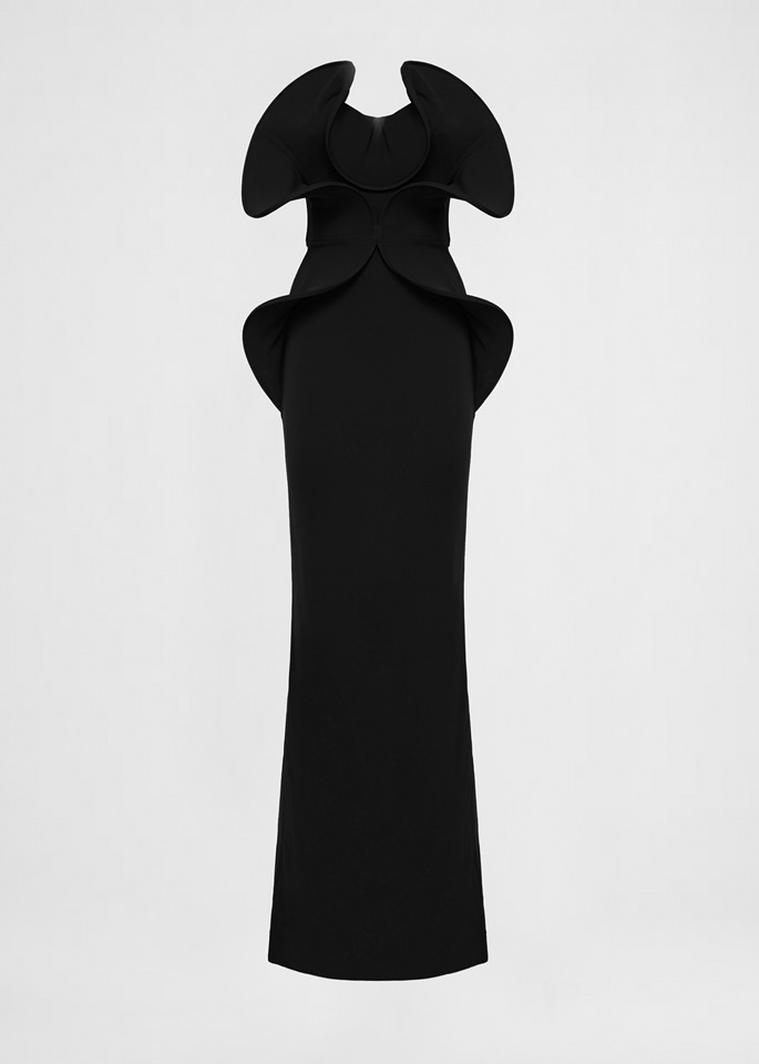 DEL CORE: LILY SCULPTED GOWN