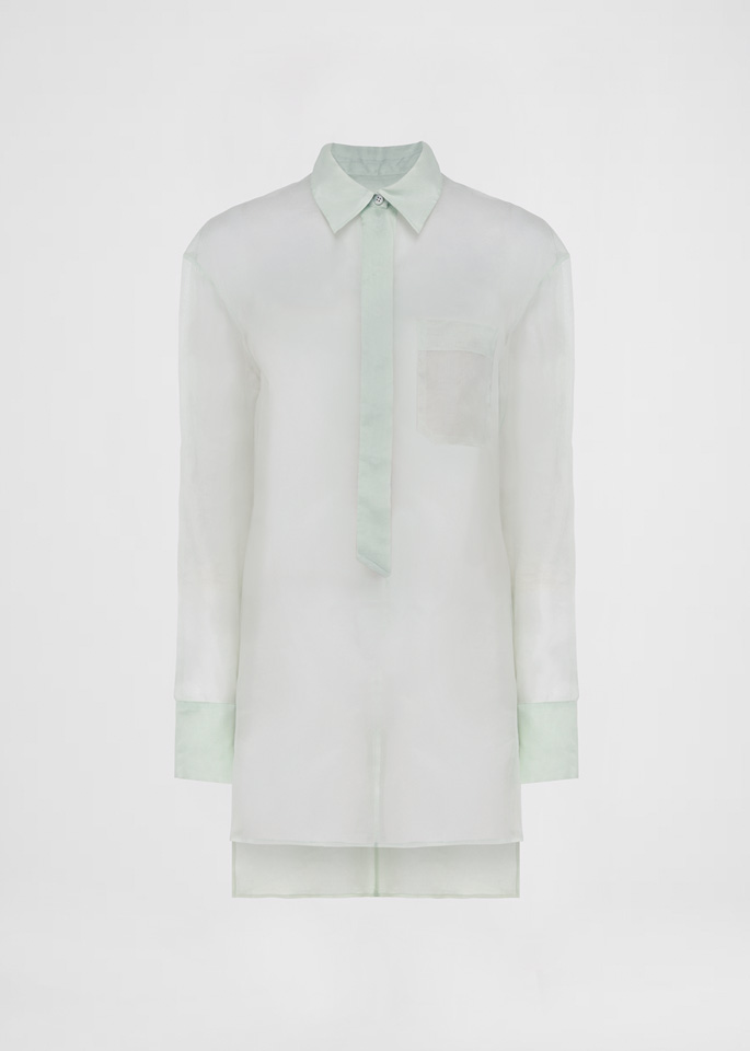 DEL CORE: CAMICIA PIÙ LUNGA DIETRO CON SPACCO LATERALE