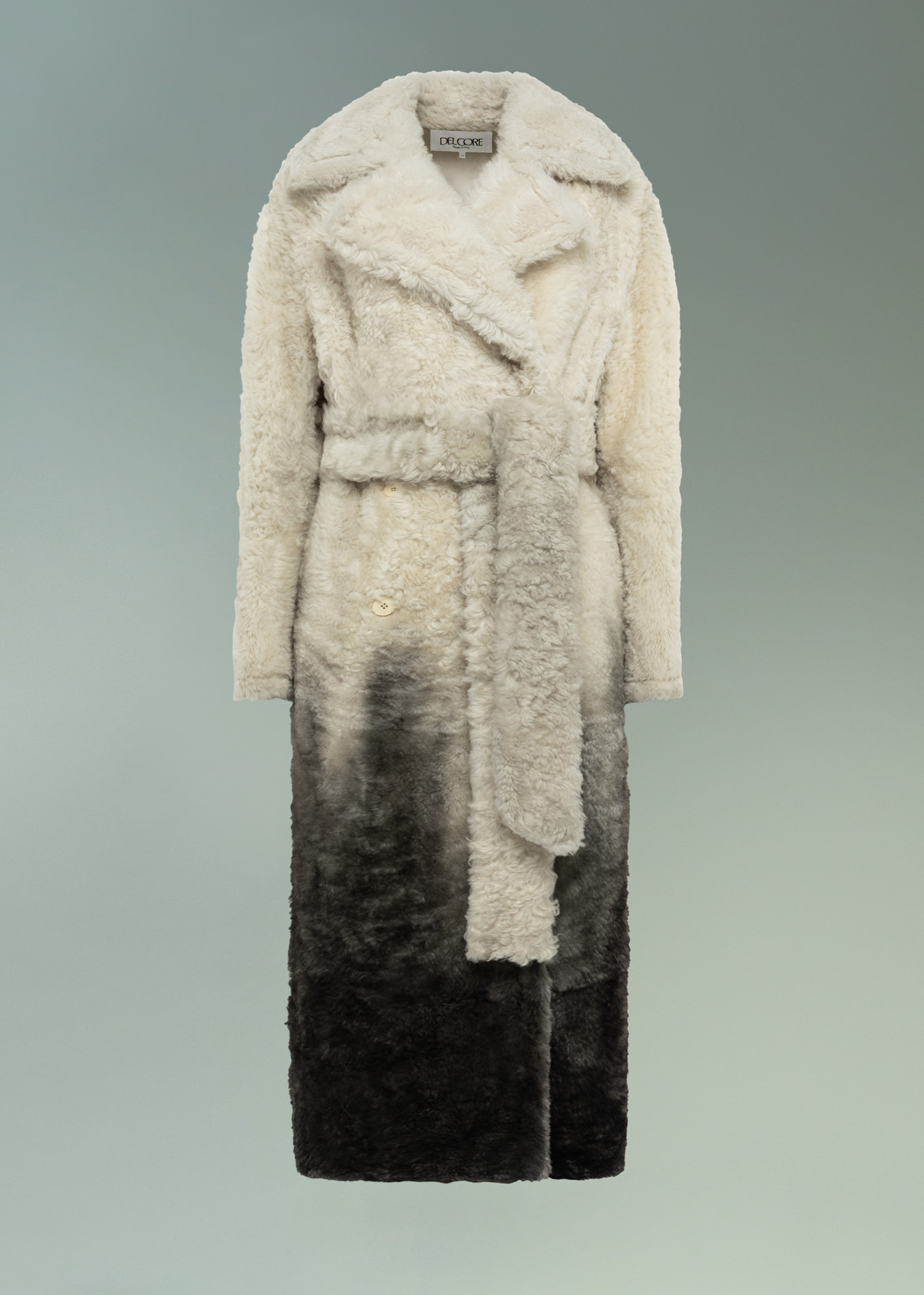 DEL CORE: SHEARLING COAT