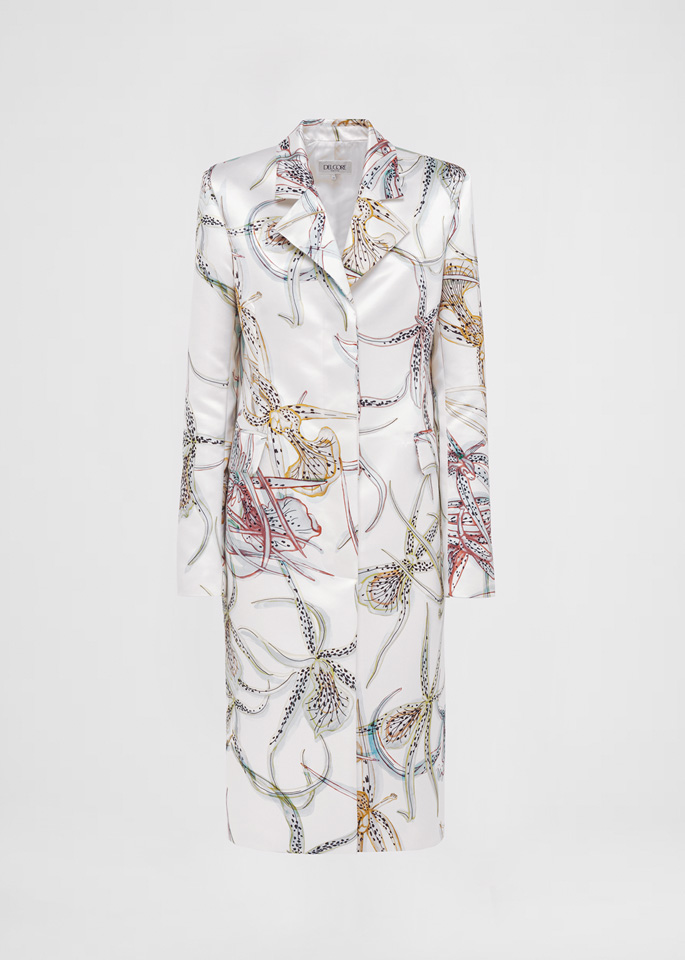DEL CORE: CAPPOTTO MIDI CON REVER A LANCIA