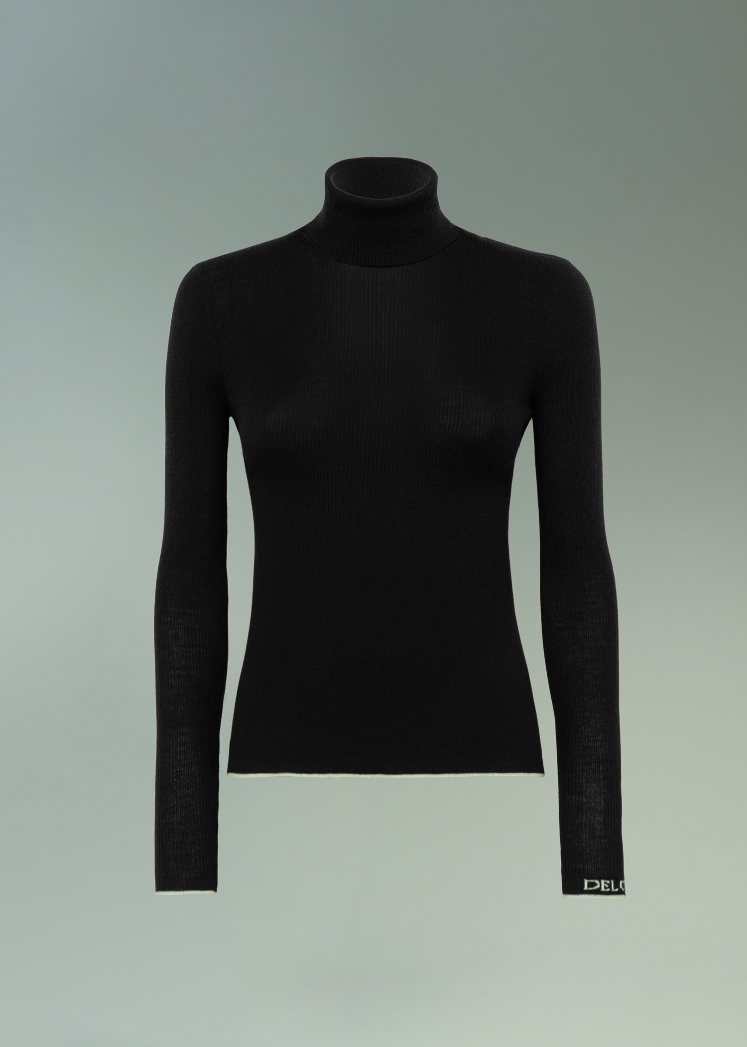 DEL CORE: RIBBED TURTLENECK
