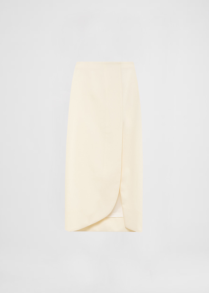 DEL CORE: GONNA TULIP TUBINO CON SPACCO ROTONDO