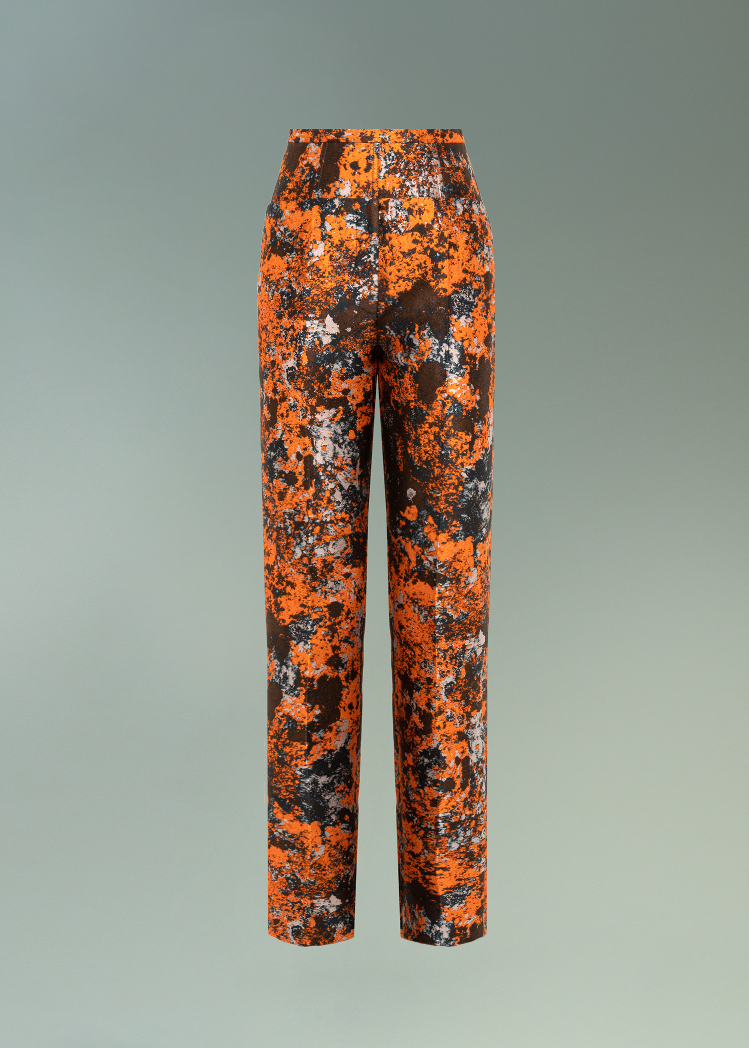 DEL CORE: CORSET WAIST CIGARETTE TROUSERS