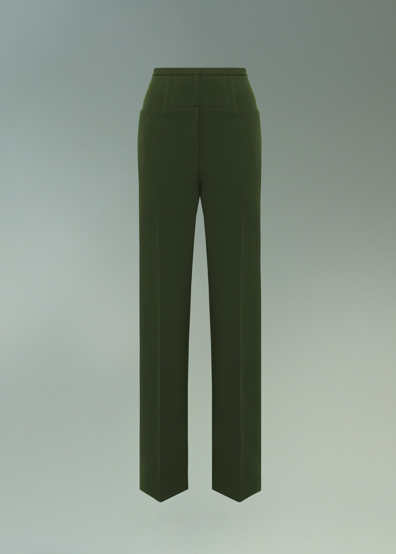 DEL CORE: PANTALONI CON CINTURA CORSETTO