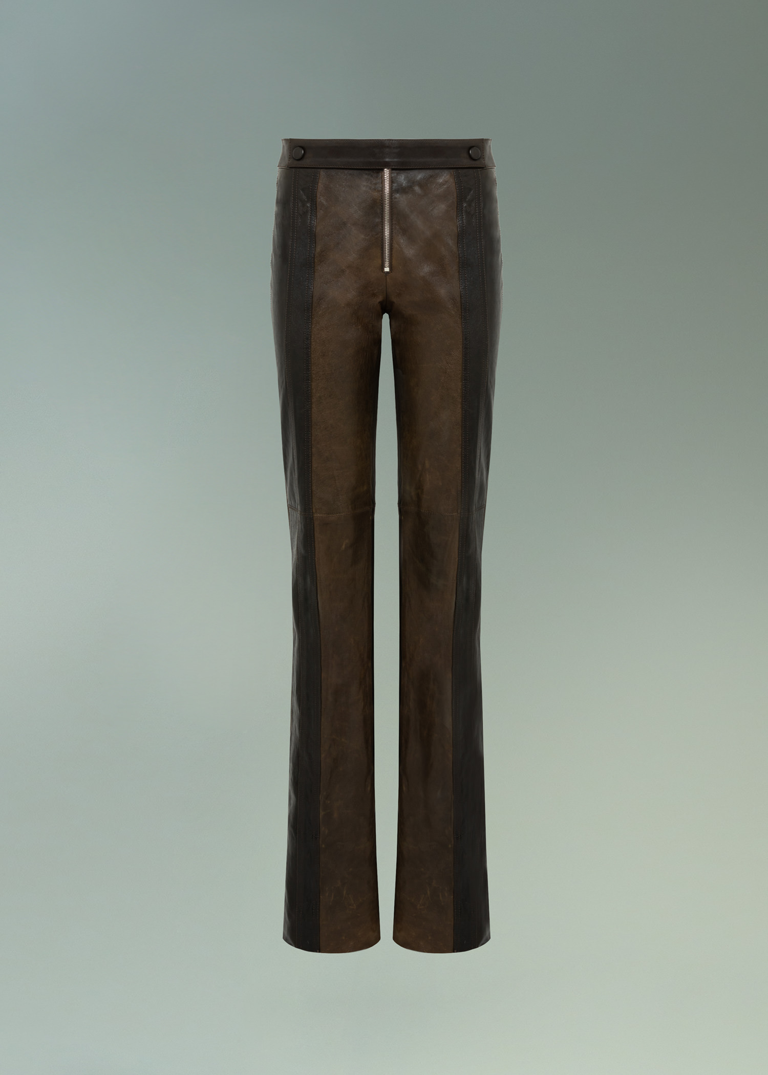 DEL CORE: PANTALONI IN PELLE PATCHWORK