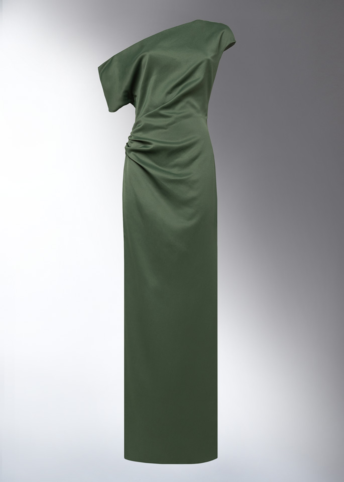 ワンピース DEL CORE DRAPED SATIN SLEEVELESS DRESS Dresses and Jumpsuits DEL CORE | New Collection