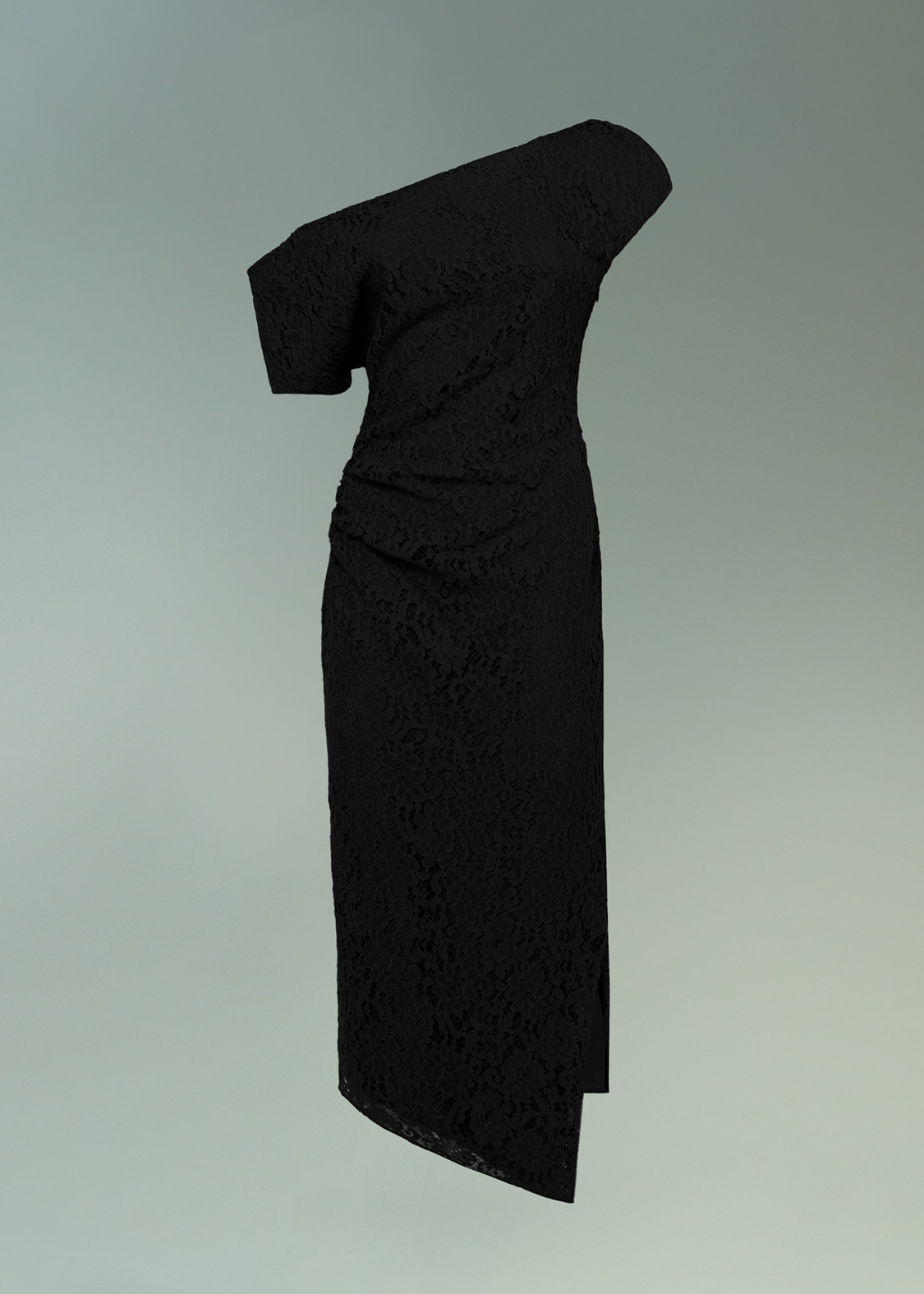 DEL CORE ABITO DRAPPEGGIATO CON SPALLE SCOPERTE