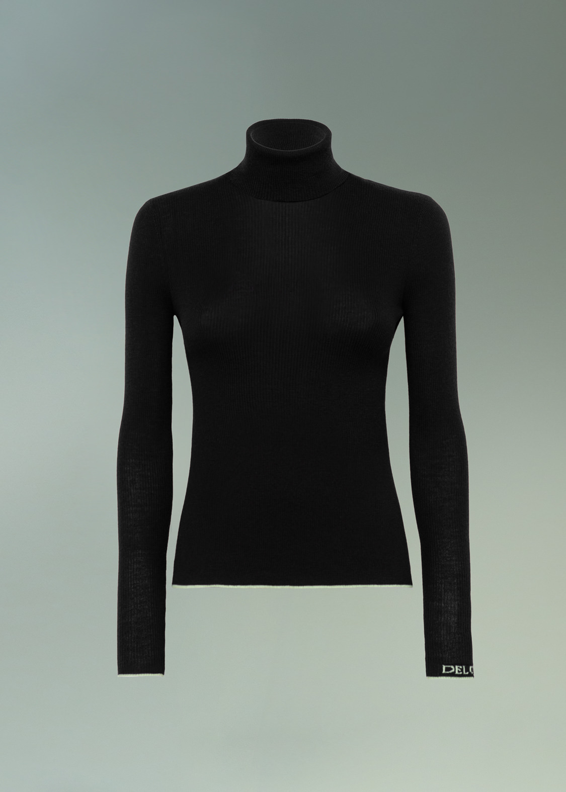 DEL CORE: RIBBED TURTLENECK
