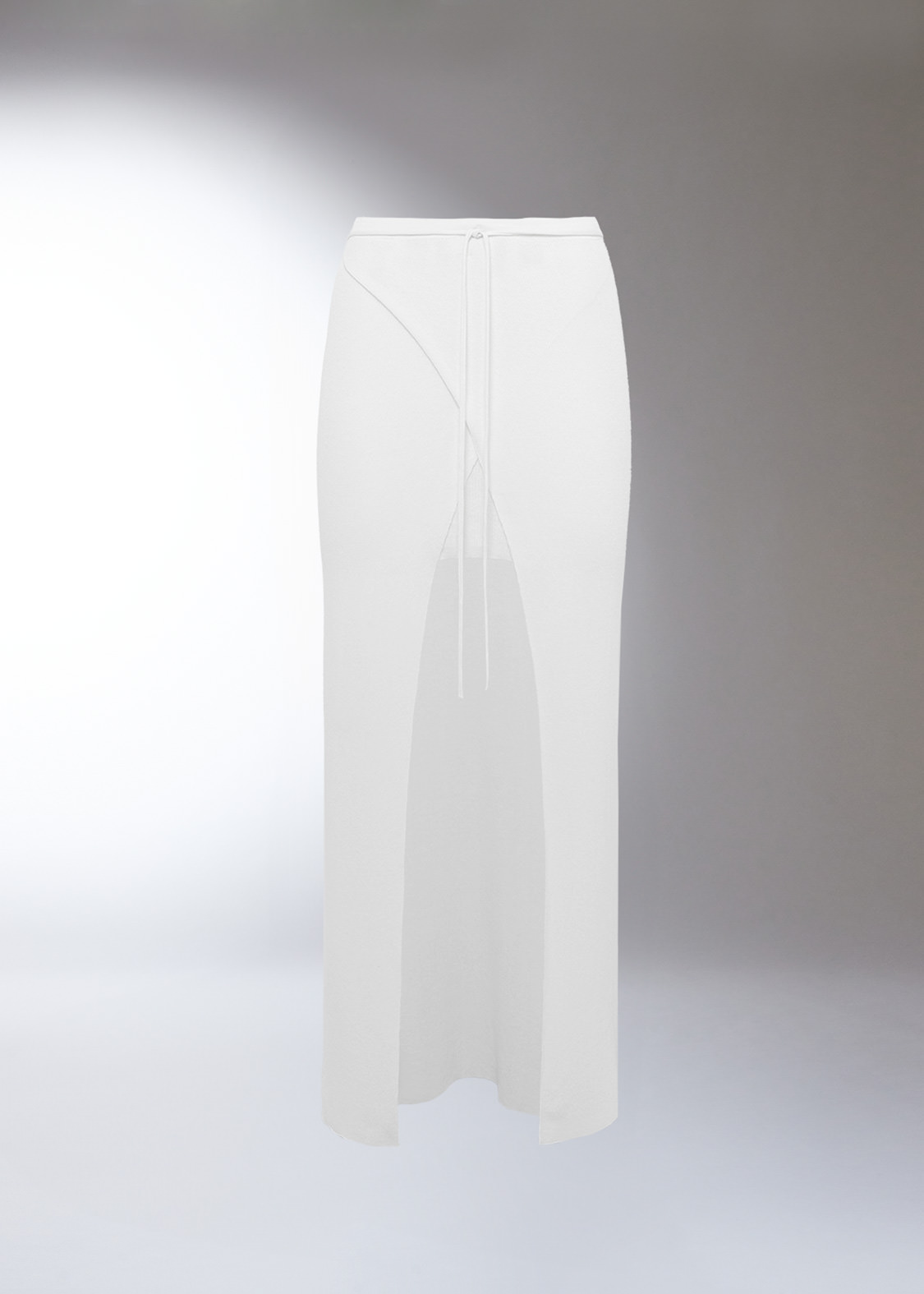 DEL CORE: PORTFOLIO SKIRT WITH COULISSE
