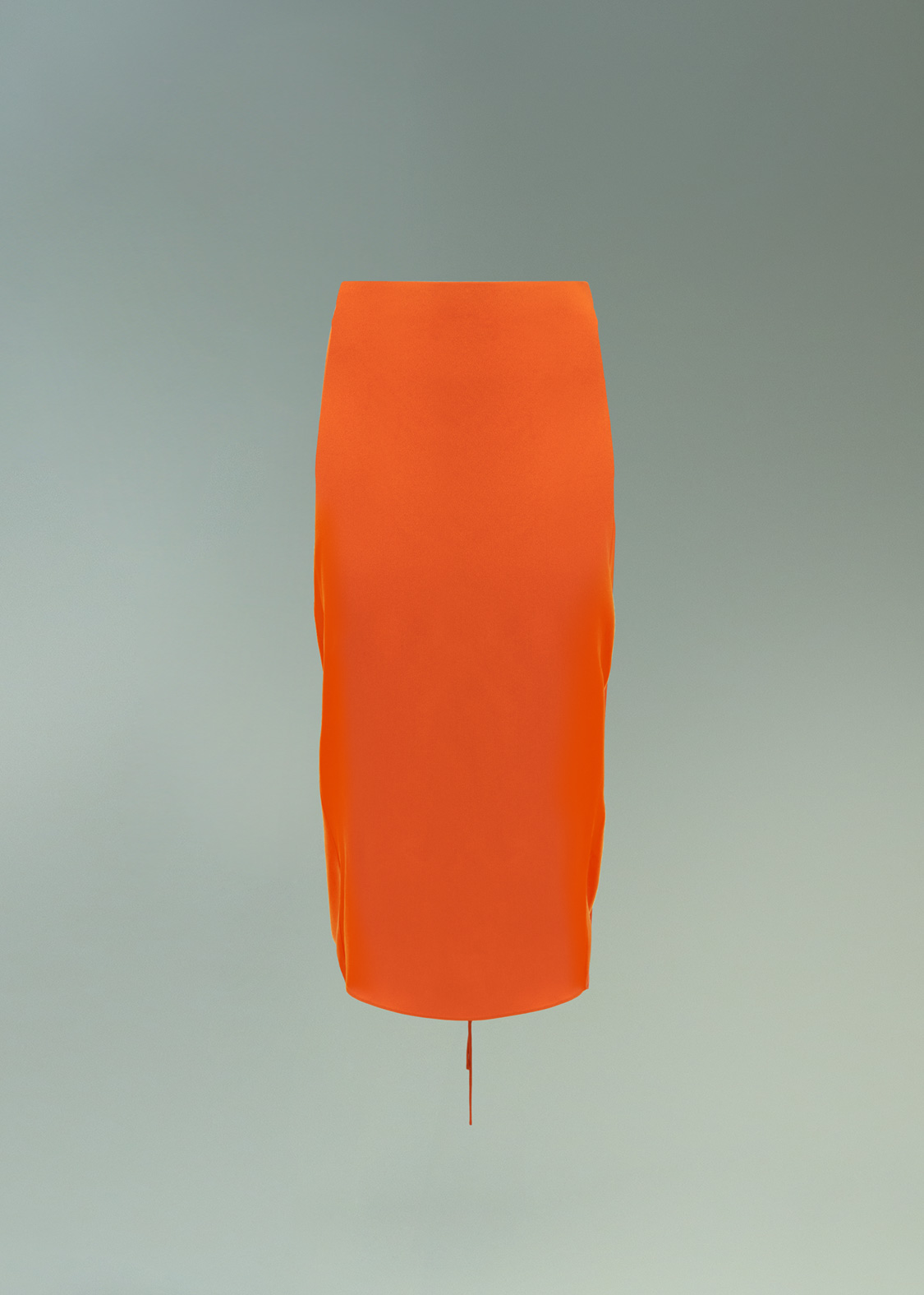 DEL CORE: DRAWSTRING BACK PENCIL SKIRT