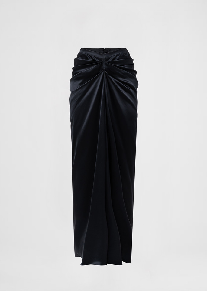 スカート DEL CORE ENVERS SATIN LONG SKIRT WITH TRAIN Skirts DEL CORE | New Collection