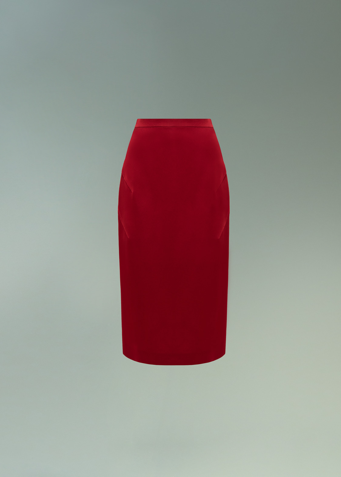 DEL CORE 3D DART MIDI SKIRT