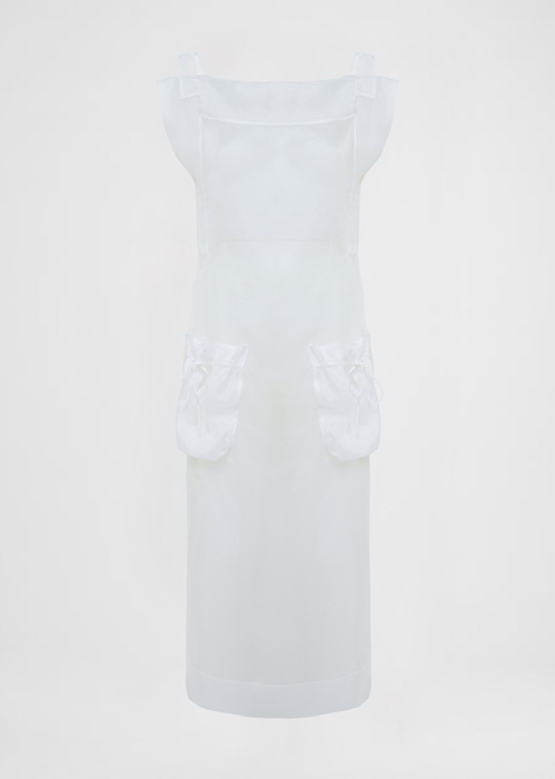 DEL CORE MINI DRESS WITH PADDED STRAPS AND OPEN BACK