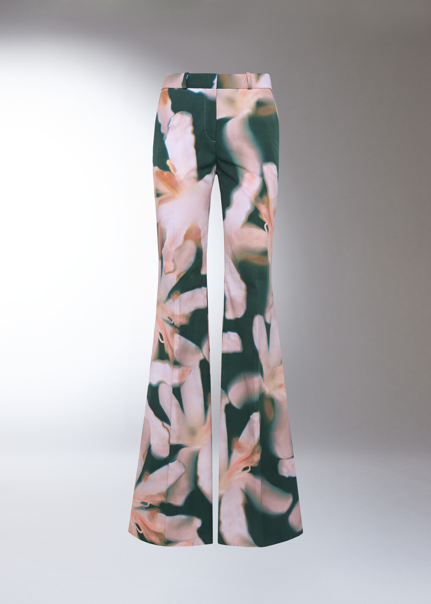 Del Core high-waisted tailored trousers - Blue