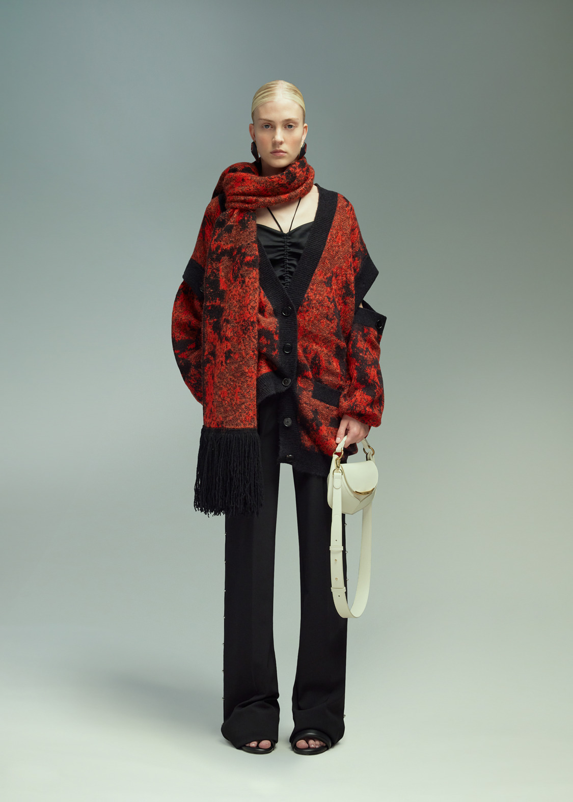 DEL CORE: MUSHROOM HOOK CIGARETTE TROUSERS