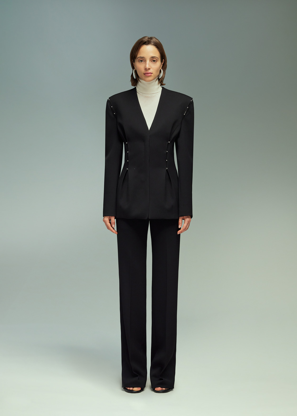 DEL CORE: CIGARETTE TROUSERS
