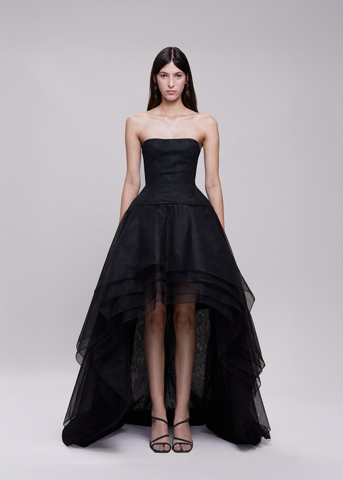 DEL CORE: BUSTIER GOWN