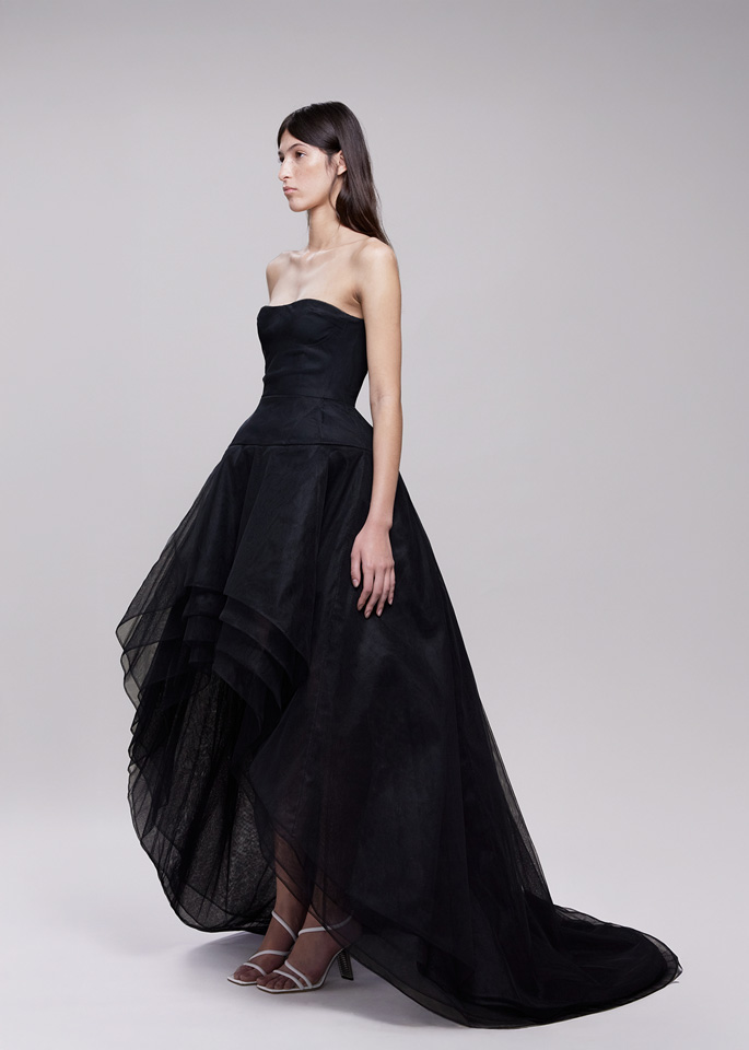 DEL CORE: BUSTIER GOWN