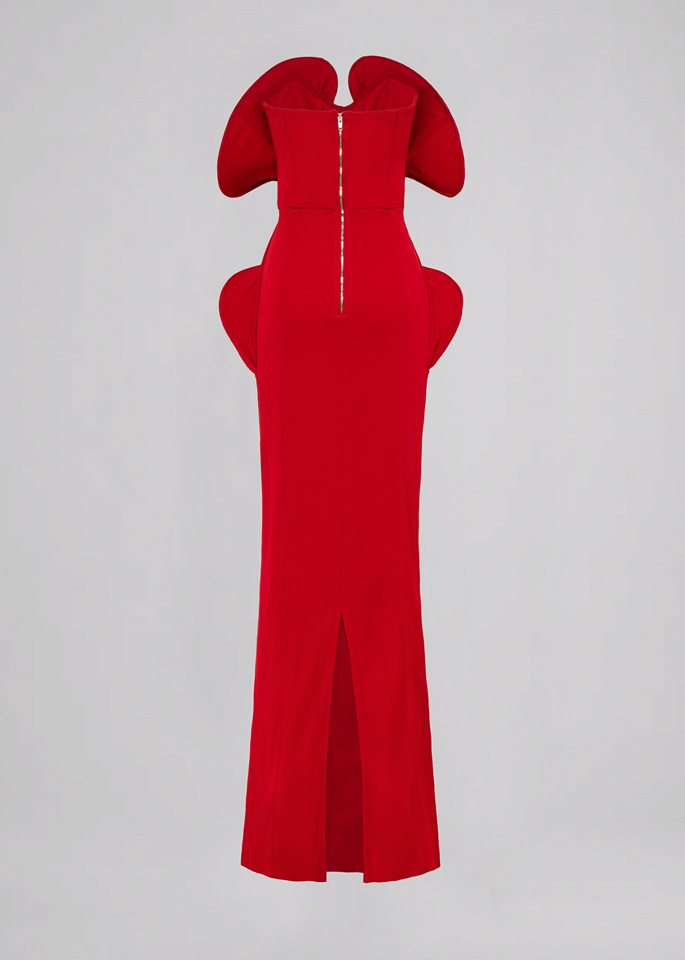 DEL CORE: LILY SCULPTED GOWN