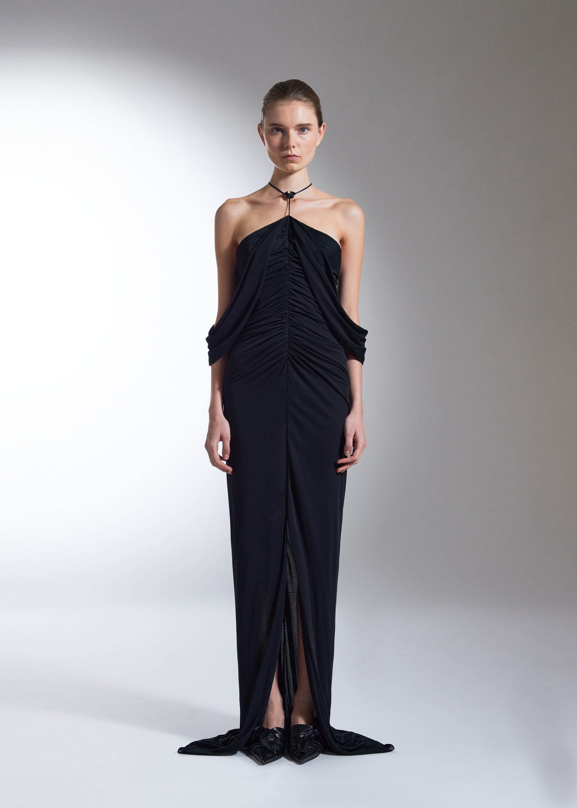 DRAPED GOWN DEL CORE