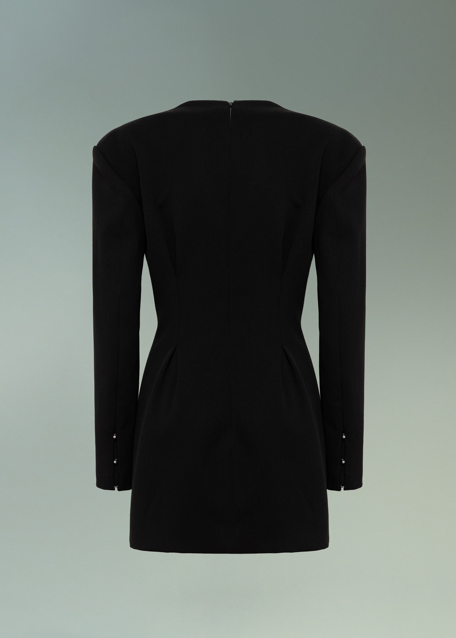 DEL CORE: DROPPED SHOULDER V-NECK MINI DRESS