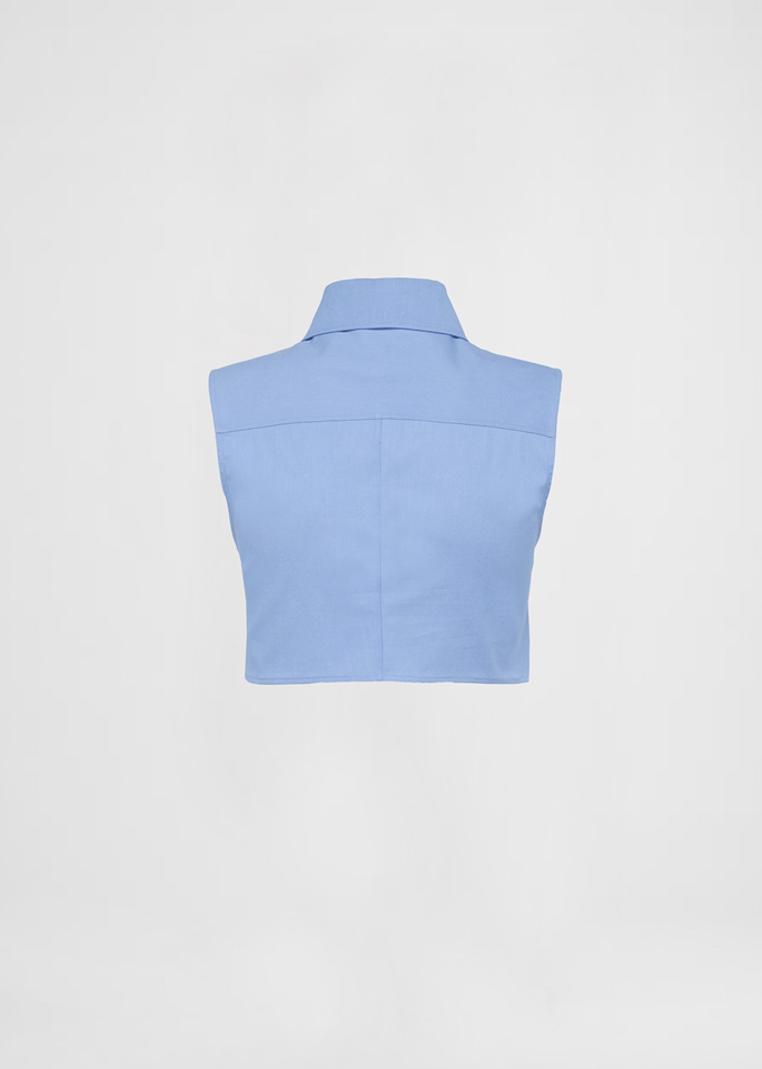 DEL CORE: CAMICIA CROPPED
