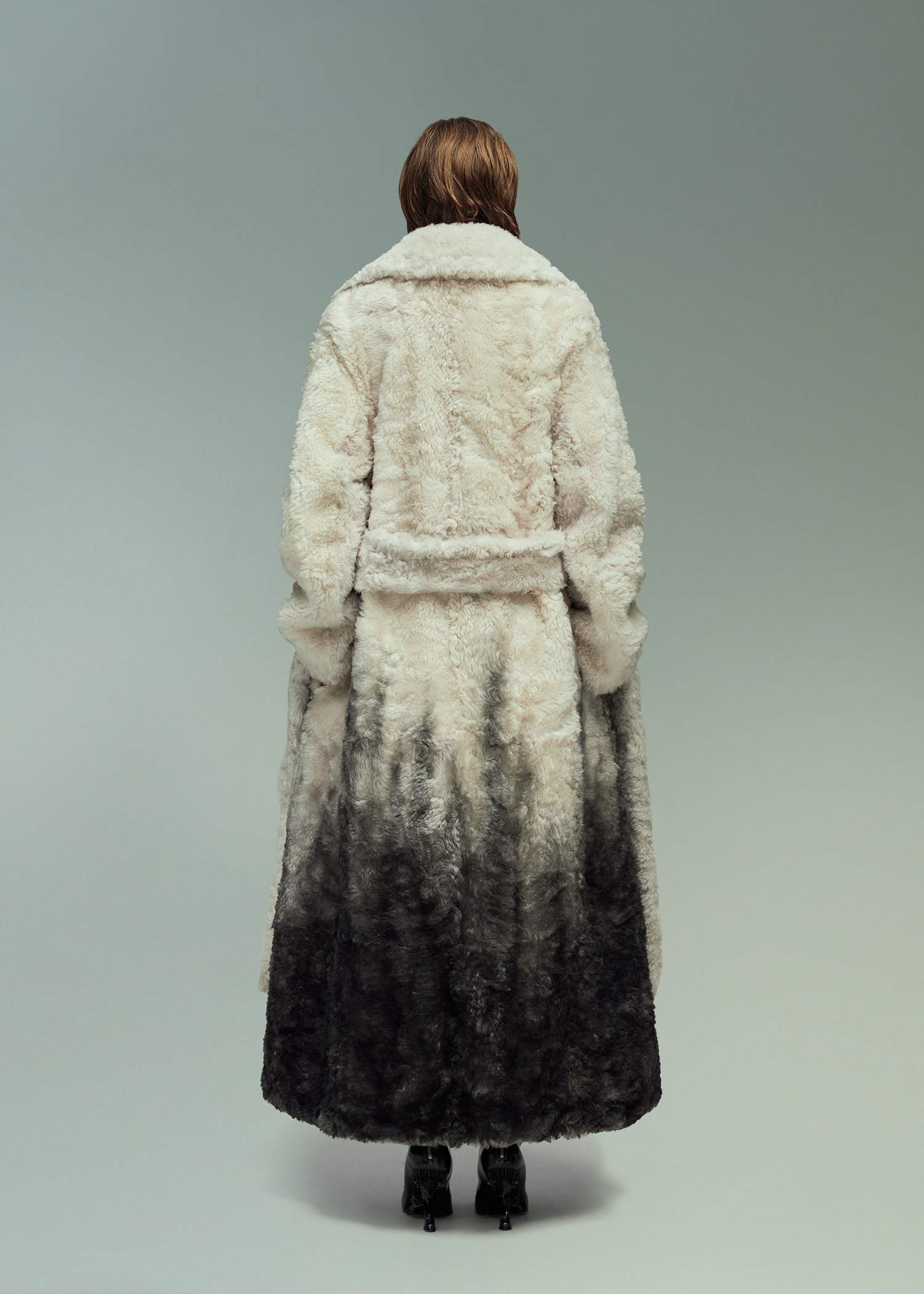 DEL CORE: SHEARLING COAT