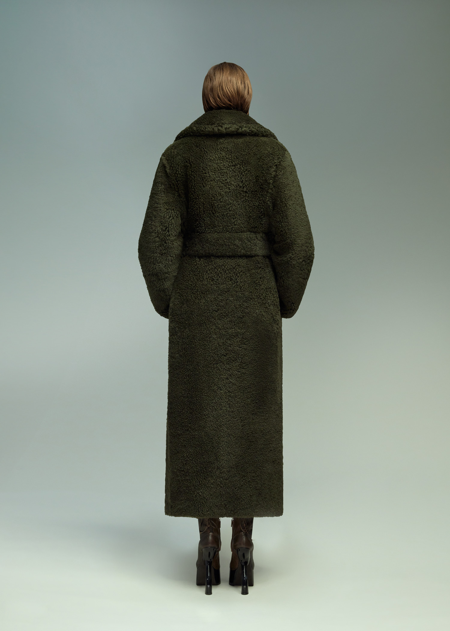 DEL CORE: SHEARLING COAT