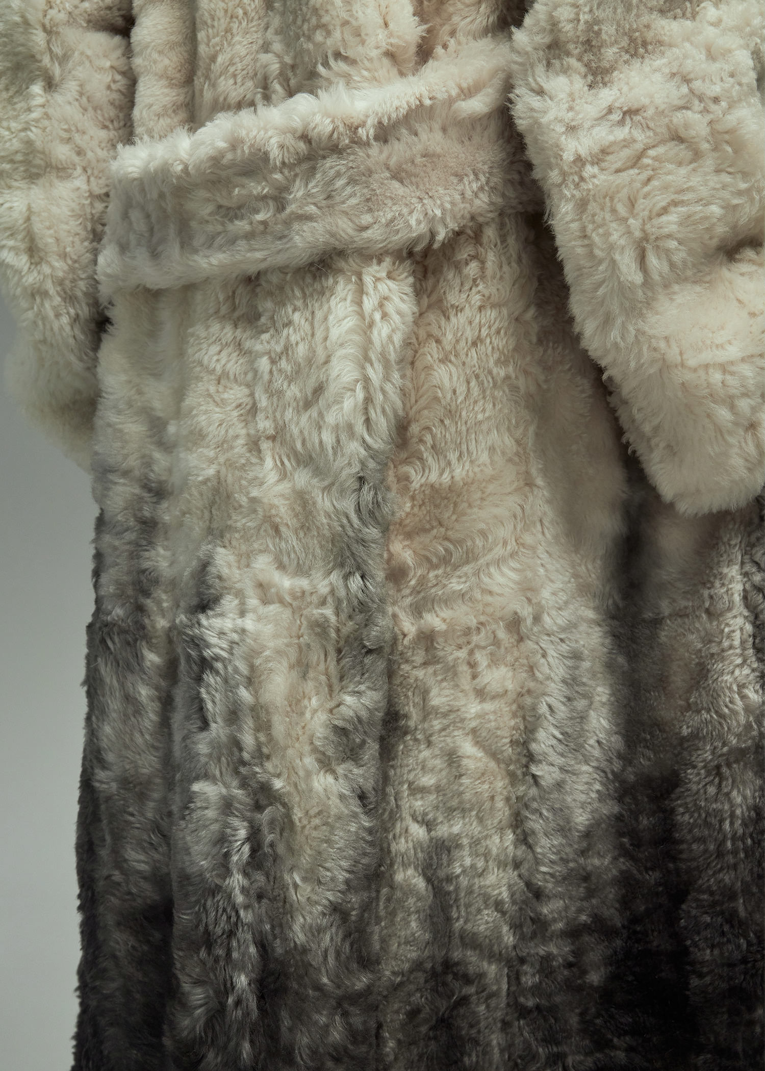 DEL CORE: SHEARLING COAT