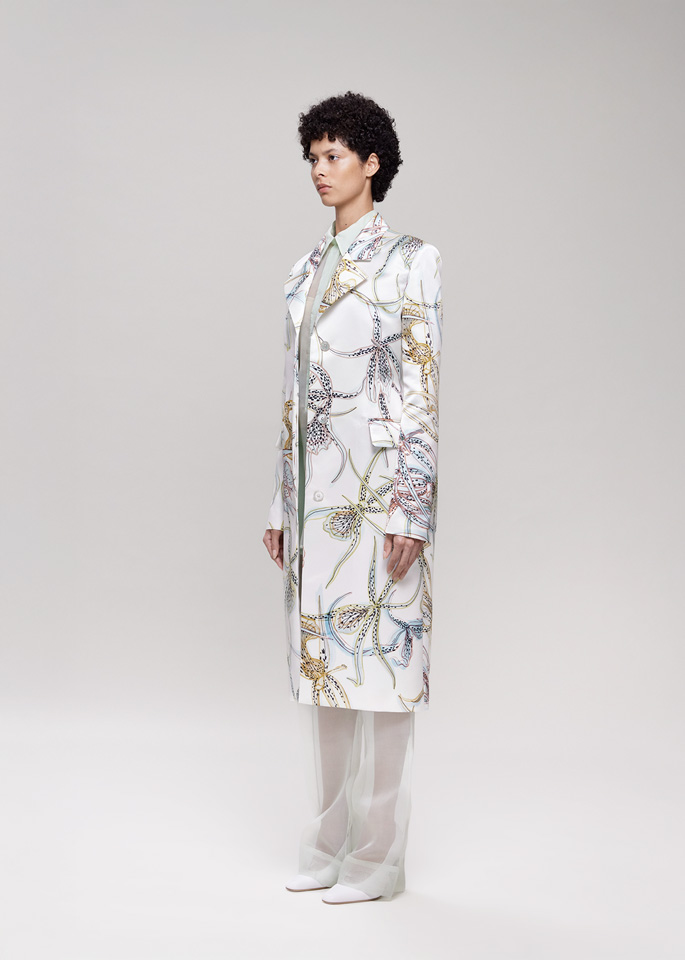 DEL CORE: CAPPOTTO MIDI CON REVER A LANCIA