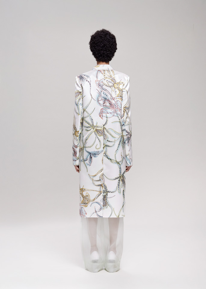 DEL CORE: CAPPOTTO MIDI CON REVER A LANCIA
