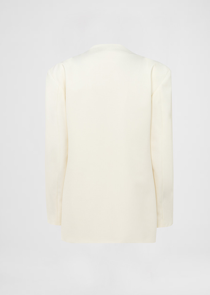 DEL CORE: BOXY JACKET WITH CORSET BELT