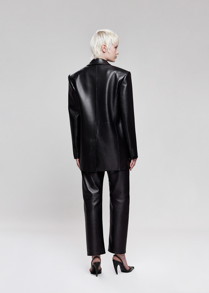 DEL CORE: SINGLE BREASTED PEAK LAPEL 