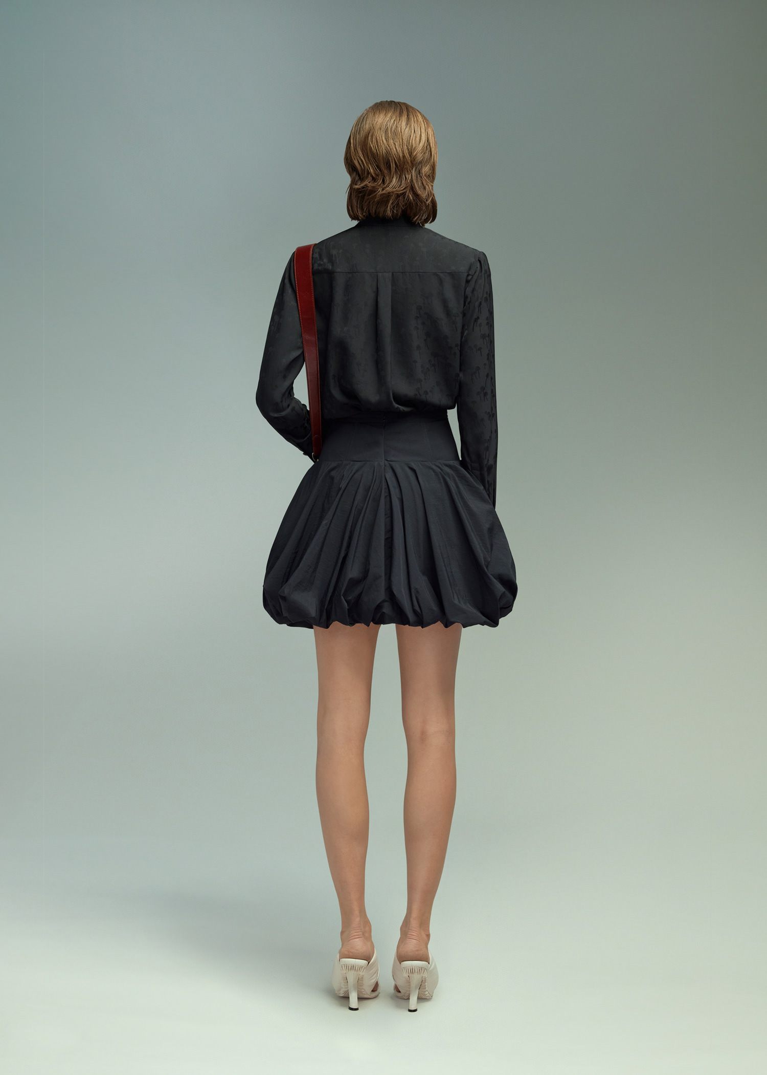 DEL CORE: CORSET WAIST BALLOON SKIRT