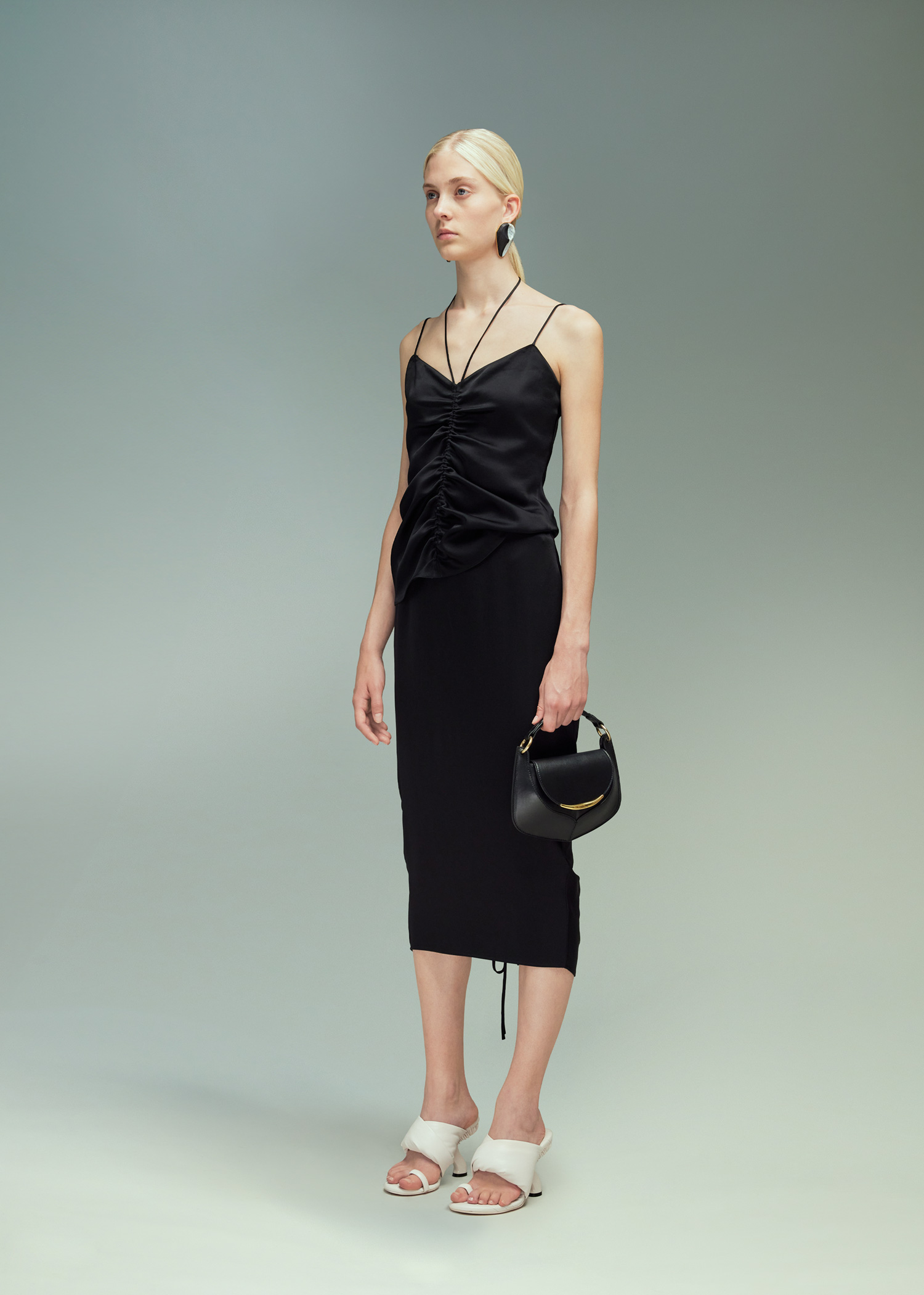 DEL CORE: GONNA A TUBINO CON COULISSE SUL RETRO