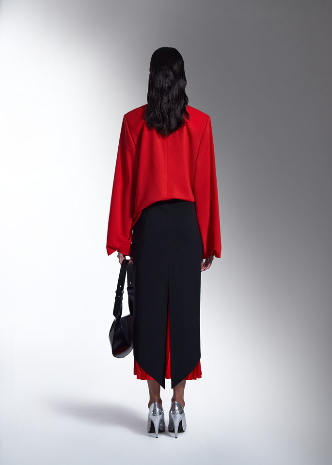 DEL CORE: TAILCOAT SKIRT