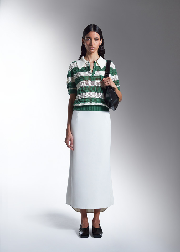 DEL CORE: FISHTAIL SKIRT