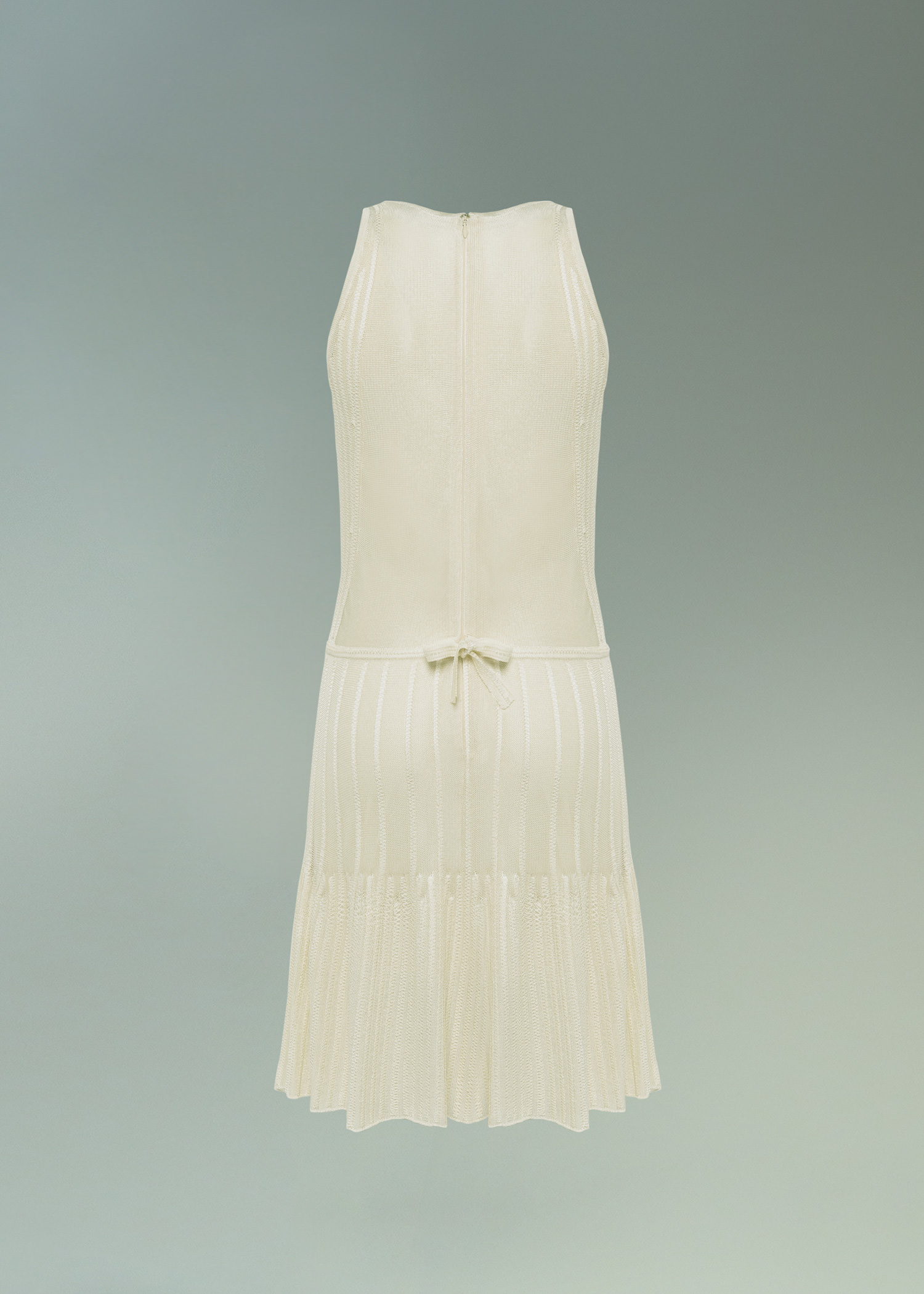 DEL CORE: MINI DRESS WITH TRANSPARENT SOLEIL EFFECT