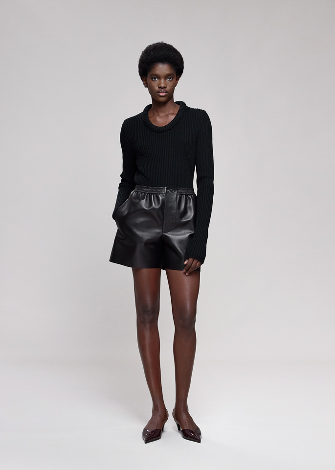 DEL CORE: BOXER SHORTS IN LAMBSKIN PLONGE