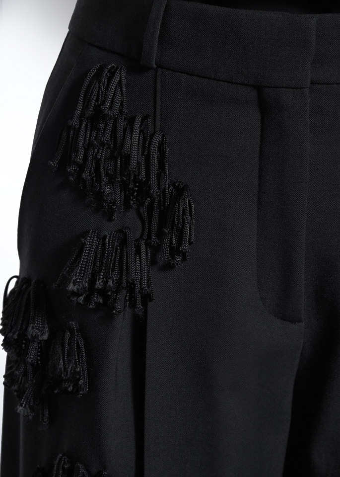 DEL CORE: PANTALONE A GAMBA LARGA
