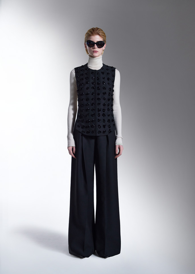DEL CORE: PANTALONE A GAMBA LARGA