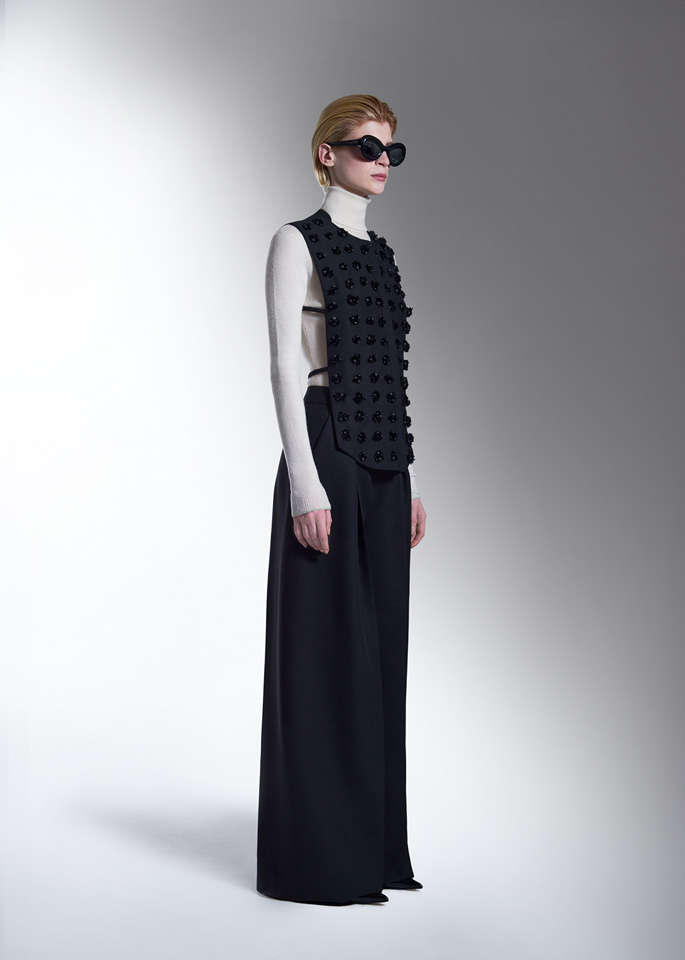 DEL CORE: PANTALONE A GAMBA LARGA