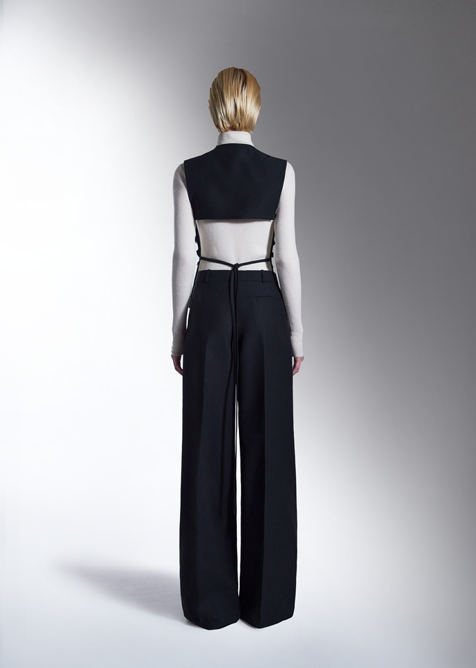 DEL CORE: PANTALONE A GAMBA LARGA