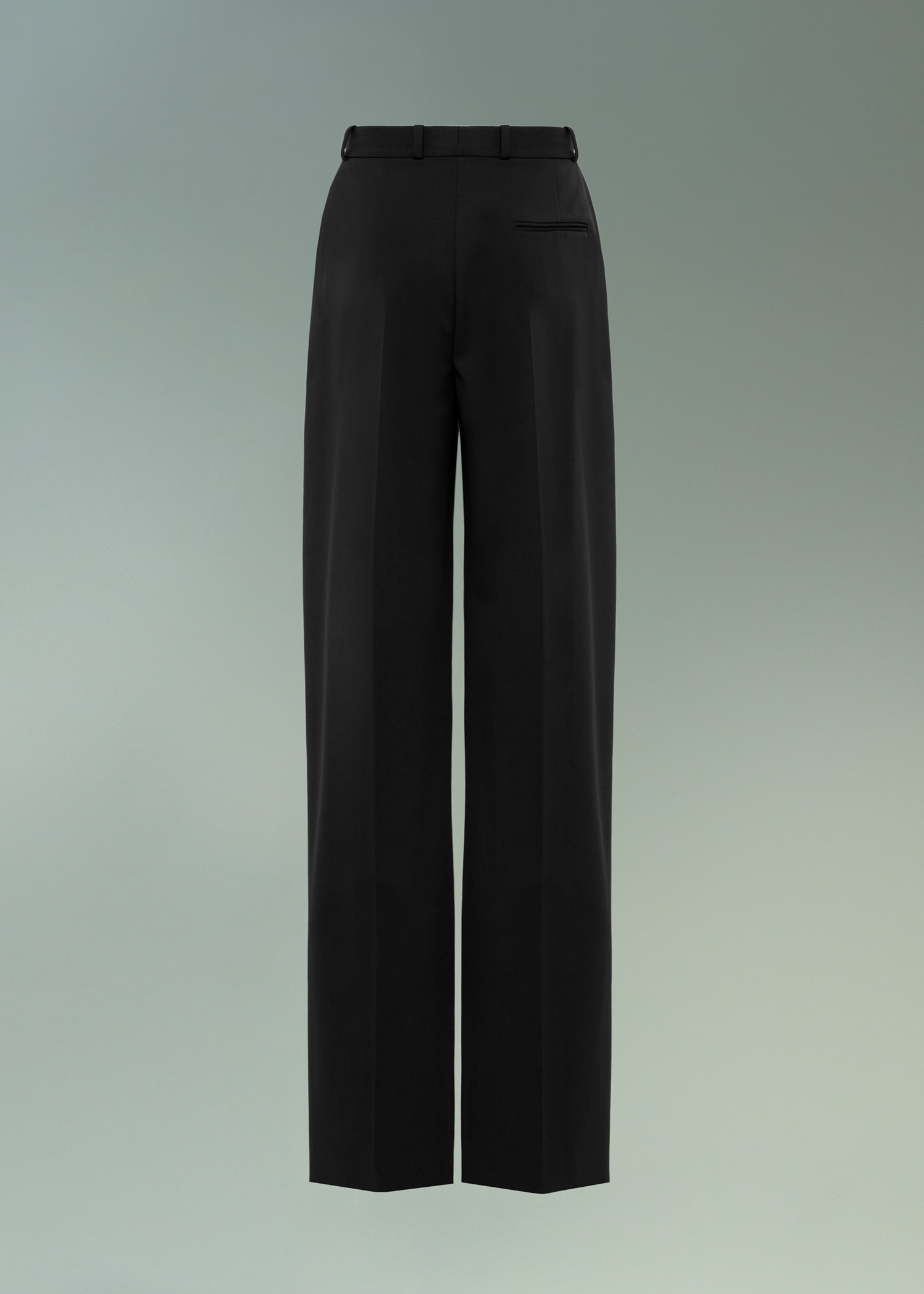 DEL CORE: WIDE LEGGED TROUSERS WITH BUTTON FRONT DETAIL