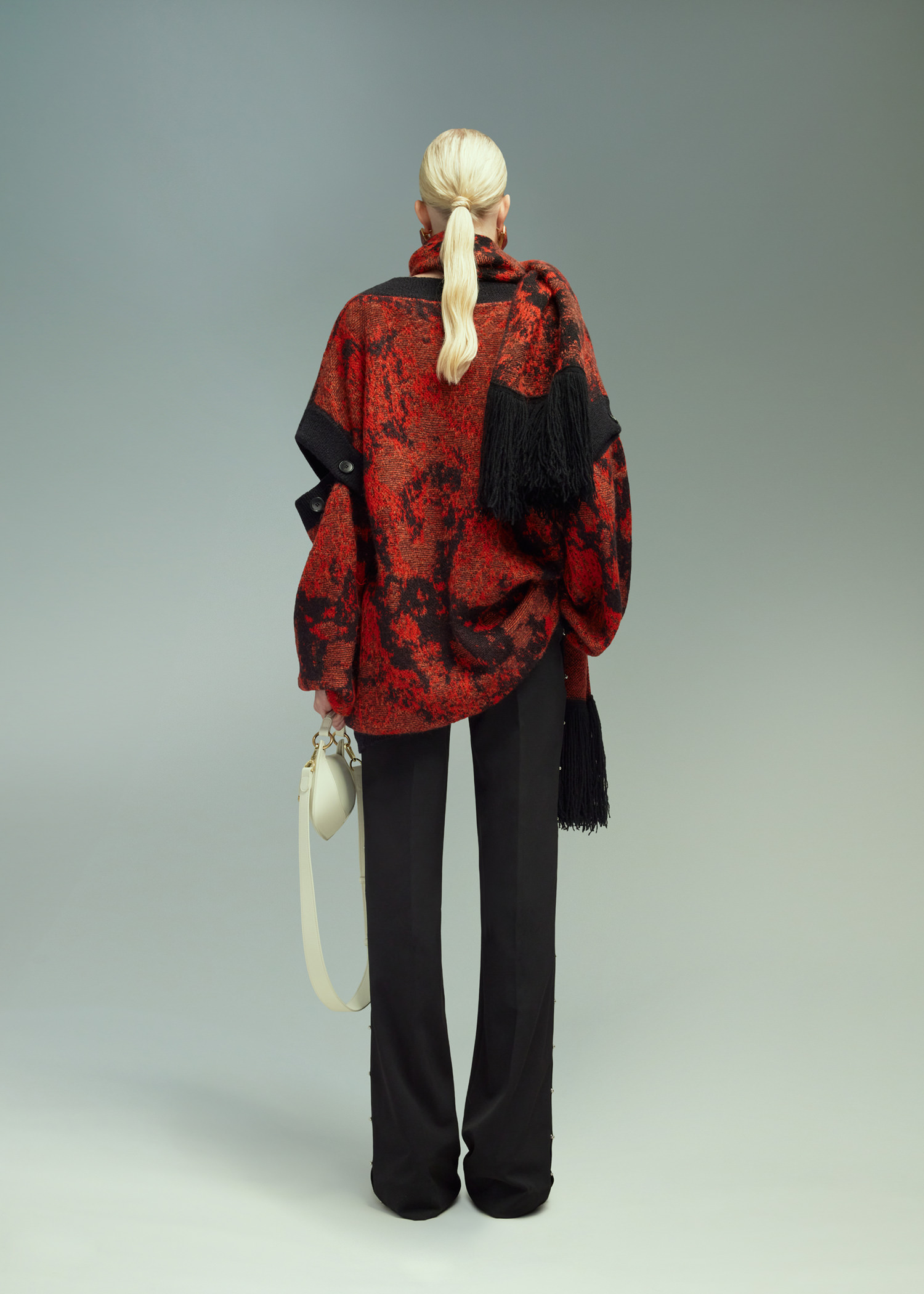 DEL CORE: MUSHROOM HOOK CIGARETTE TROUSERS