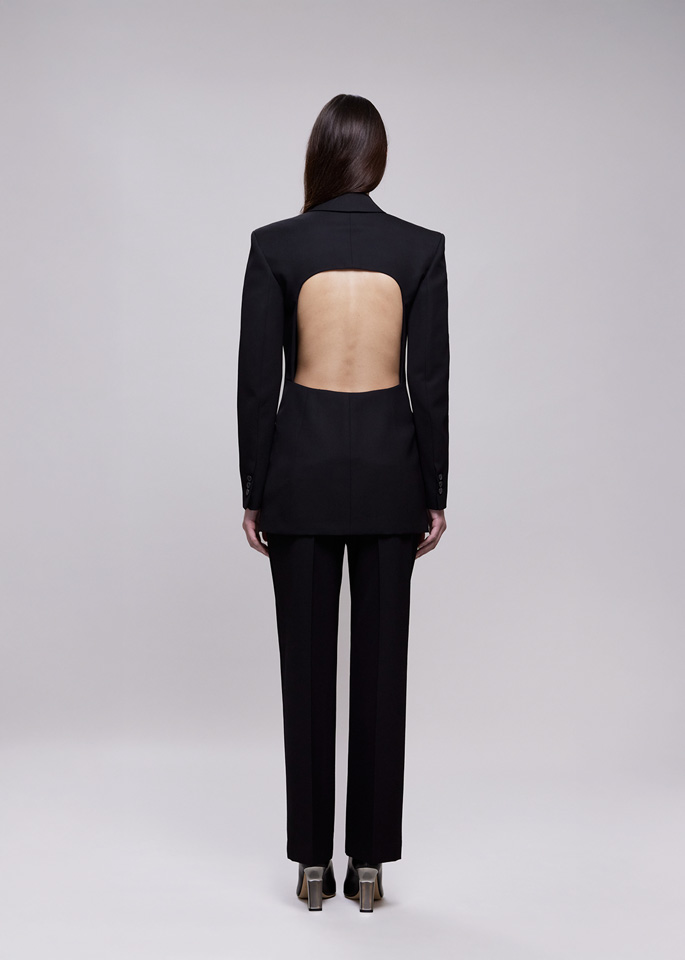 DEL CORE: CIGARETTE TROUSERS