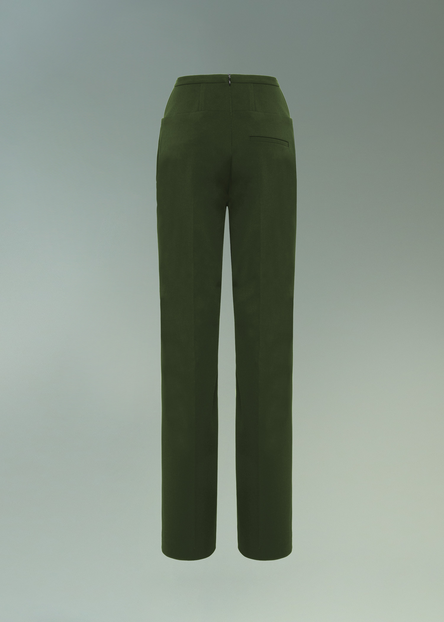 DEL CORE: PANTALONI CON CINTURA CORSETTO